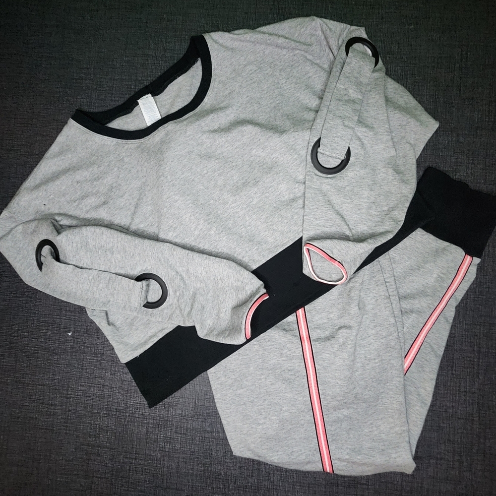 Splendid Sweatshirt with matching Joggers Women Size L